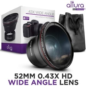 Altura .43x Wide Angle HD Lens Attachment (52mm)
